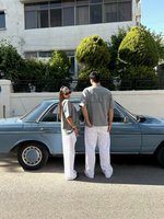 Load image into Gallery viewer, The Asili Patch T-Shirt in Washed Grey
