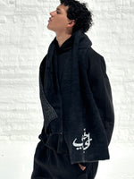 Load image into Gallery viewer, ASILI FUR SCARF IN BLACK
