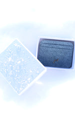 Load image into Gallery viewer, The Asili Denim Cardholder in Cool Denim
