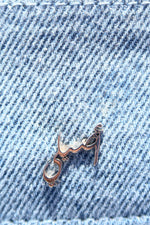 Load image into Gallery viewer, The Asili Denim Cardholder in Cool Denim
