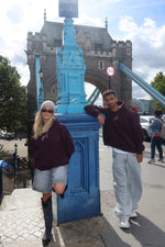 Load image into Gallery viewer, (HABAYTAK BL SHETA) حبيتك بالشتاء hoodie comes in the color plum
