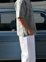 Load image into Gallery viewer, The Asili Patch T-Shirt in Washed Grey
