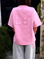 Load image into Gallery viewer, The Asili Patch T-Shirt in Bubblegum
