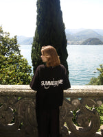 Load image into Gallery viewer, The أصيلي MADNESS KNIT SHIRT in the color black
