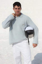 Load image into Gallery viewer, The Asili Ultimate Fur sweater in foggy grey
