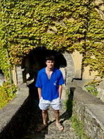 Load image into Gallery viewer, The أصيلي MADNESS KNIT SHIRT in the color Royal Blue
